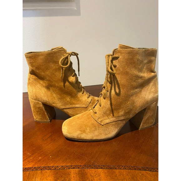 Vince -Halle Flare Heel Bootie Size 8 - Picture 6 of 12